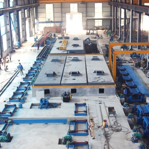 Sleeper production line